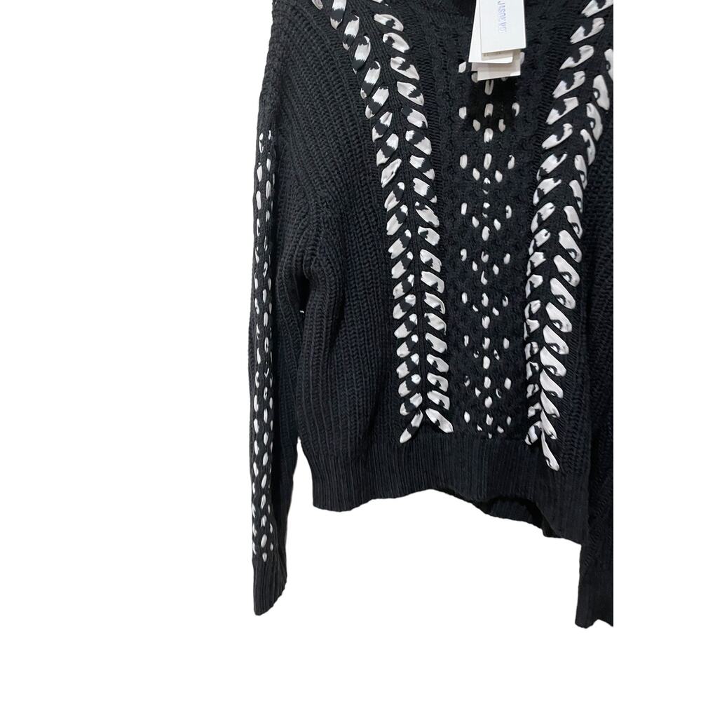 Jason Wu Merino Wool Turtleneck Sweater Size XL - Picture 7 of 8